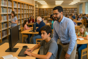 public librarian day in the life